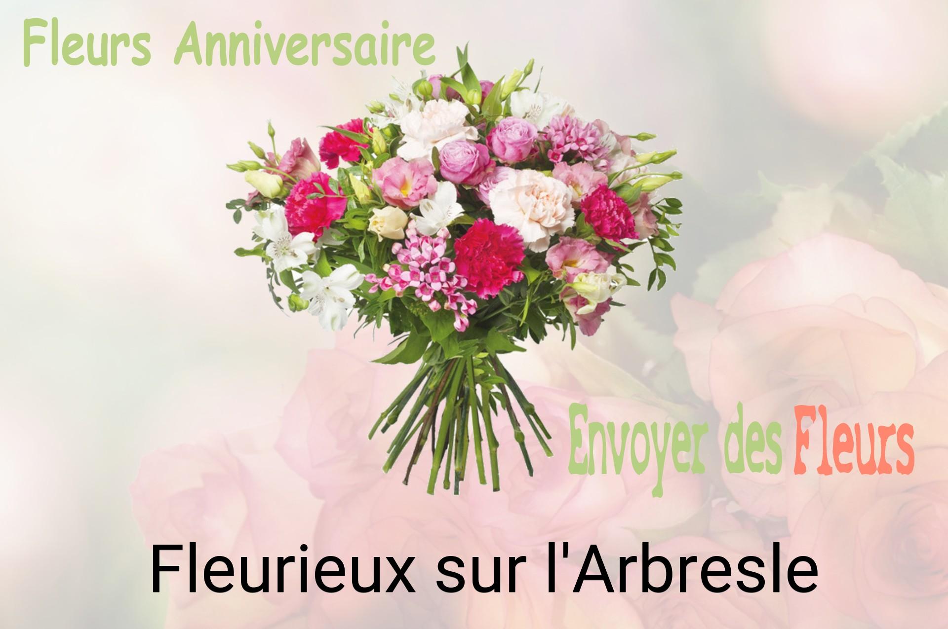 Bouquet de fleurs d’anniversaire livré à Fleurieux-sur-l'Arbresle
