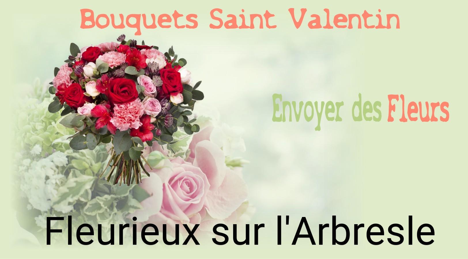 Roses de Saint-Valentin livrées à Fleurieux-sur-l'Arbresle